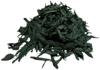 100% Wire-Free Shredded Rubber Mulch – Green – 20 lb (1.2 cu ft) – Long-Lasting, Low Maintenance, Safe for Kids & Pets – Ideal for Landscaping & Playgrounds