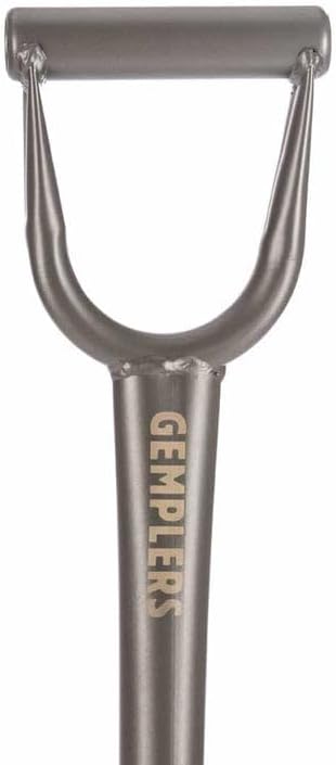 Gemplers All Steel Spade, Self-Sharpening Blade, Two Removable Footpads, 40.5" L