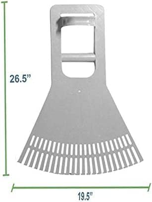 Pick-Up Claws | Leaf Scoop Picker Upper for Leaves, Mulch, Grass, Debris | Light-Weight Tall Wide Ergonomic Grip Easy Grabber Yard Cleanup Tool | Durable USA-Made Garden Collector Hand Rake by Vertex
