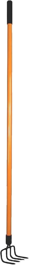 Ashman Garden Cultivator (1Pack)– Sturdy Hand Tiller/Cultivator – Heavy Duty Blade for Digging, Loosening Soil and Weeding – Rubber Grip Handle for a Strong Hold – Rust Resistant