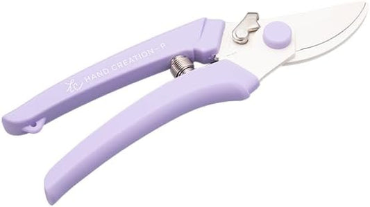 Flower shears - Professional Ultra Sharp Made in JAPAN Garden Scissors SAKAGEN HAND CREATION P-180 (Lavender)