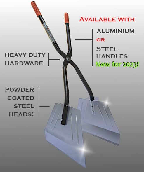 PRO - When You Need a Leaf and Garden Grabber That's a Durable, Versatile Tool, not a Toy. (Steel Handles)