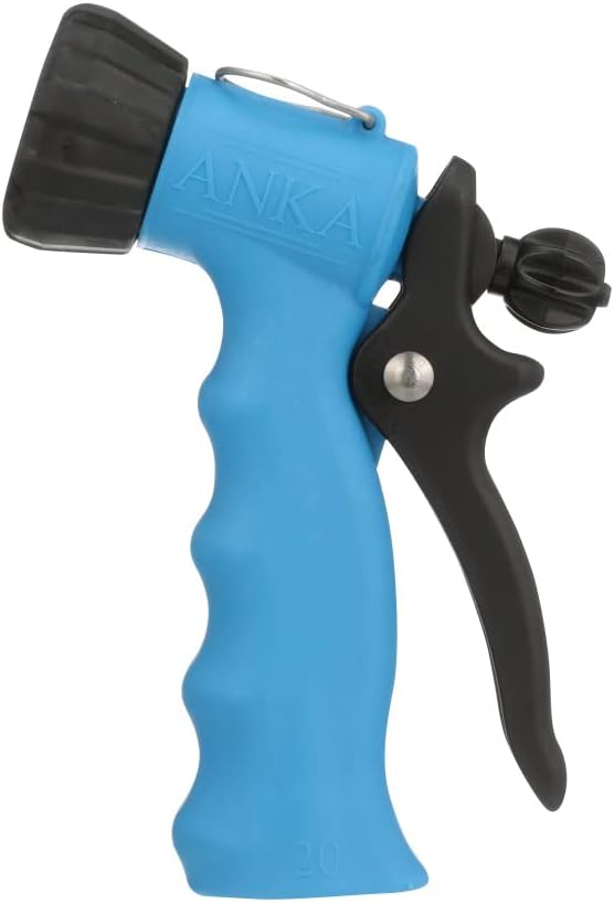 Watts ANKA Series 3/4" TUFF TRIGGER Adjustable High-Pressure Full-Flow Cold Water Hose Spray Nozzle Gun, Rubber O-Ring, High Grade Glass Fiber Reinforced Nylon, Industrial, Agricultural, Home