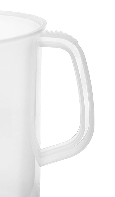United Scientific™ Plastic Pitcher, 5000mL (1.32 Gallons) - Large Pitcher with Spout - Raised Graduations - Chemical Resistant, Autoclavable, 1 Each