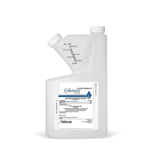 Atticus Gravex 20EW Fungicide (16 oz) - Myclobutanil 19.7% - Systemic Fungus Control for Lawns, Landscapes, & Greenhouses - Brown Patch, Anthracnose, Powdery Mildew, Scab, Rust, Red Thread, Black Spot