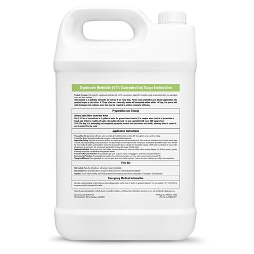 1 Gallon 41% Glyphosate Super Concentrate Weed & Grass Killer