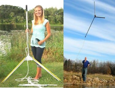 Water Land & Home WeedShear Lake Weed Cutter – 49″ V-Blade Aquatic Vegetation Remover – Manual Weed Razor Tool for Milfoil, Lily Pads, Pond & Lake Weeds – Includes Rope, Sharpener & Case