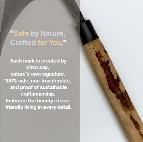 GANGDONG Reinforced Korean Homi Hand Hoe – Premium All-in-One Gardening Tool for Weeding, Digging, Planting & Cutting – Hand-Forged Heavy-Duty Blade – Ideal Gift for Gardeners & Farmers