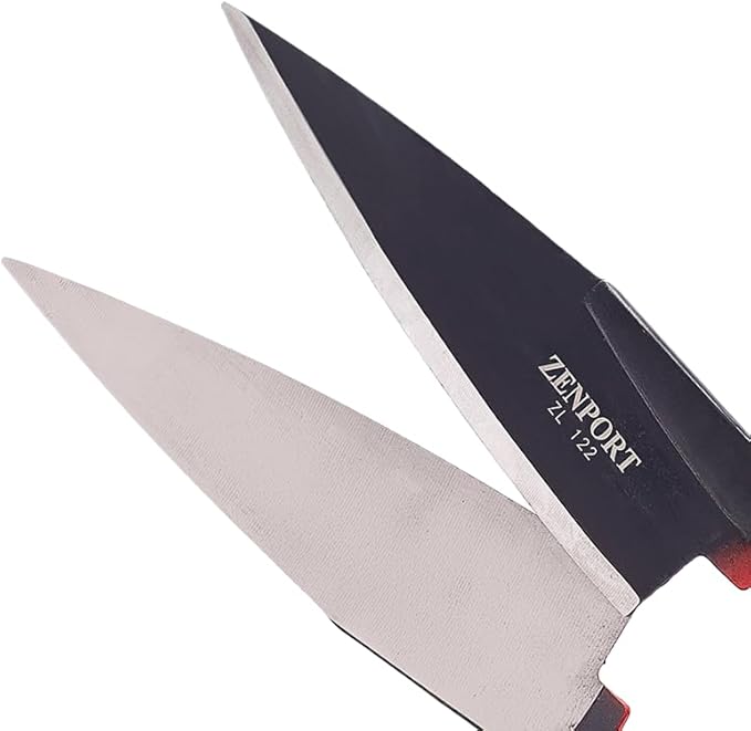 Zenport ZL122 Heavy Duty Onion/Sheep Shear, 6.5-Inch Carbon Steel Blade, 13-Inch Long - 10 Pack