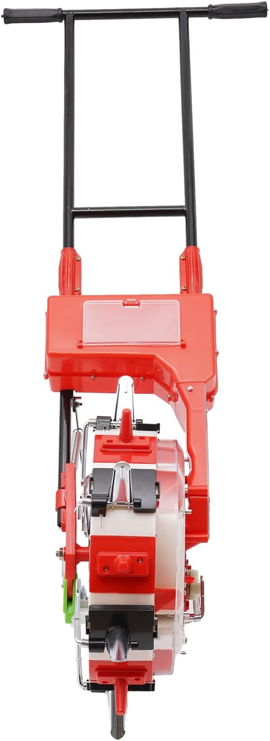 Hand Push Seeder Spreader,Manual Roller Seeder Lawn Garden Spreaders Seed Planter, Multi-Function Corn Planter Seeder Planting Depth 3.5-7.8 Cm Seeder Tool for Soybean Peanut Corn (A Style)