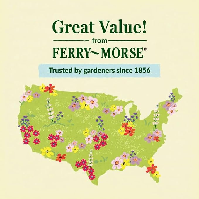 Ferry-Morse Knee-High Mix Bulk Wildflower Seeds, 1lb