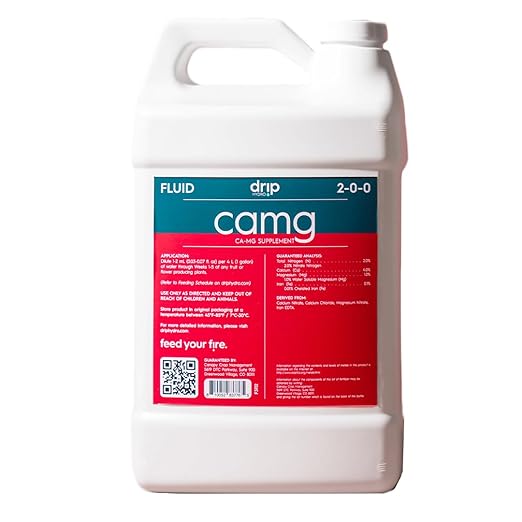 CaMg Gallon | High-Concentration Calcium and Magnesium Supplement with Nitrogen and Iron | Essential Micronutrient Blend for Vigorous Plant Growth