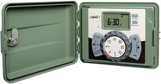 Orbit 57899 9-Station Outdoor Swing Panel Sprinkler System Timer
