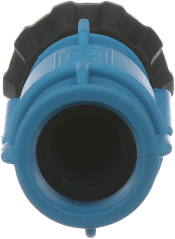 Watts ANKA Series 3/4" Small Inline Adjustable High-Pressure Full-Flow Hose Nozzle, Rubber O-Ring, Easy Grip, High Grade Glass Fiber Reinforced Nylon, Industrial, Agricultural, Home, Garden, Boat