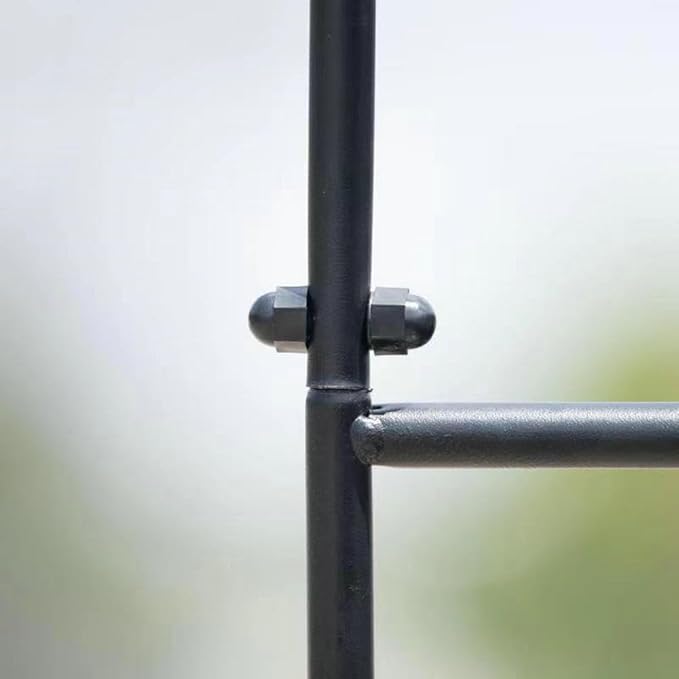 1. GO Steel Garden Arch, 7'8" High x 4'5" Wide, Garden Arbor for Various Climbing Plant, Outdoor Garden Lawn Backyard