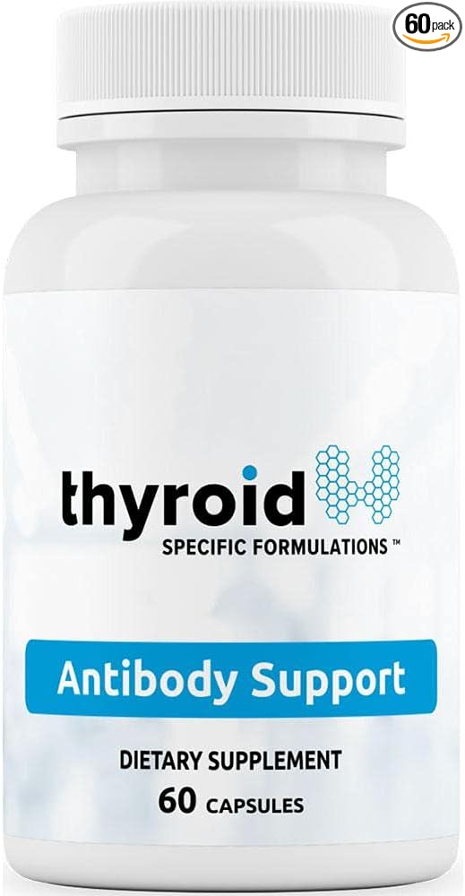 Antibody Support - Thyroid Antibody Support Combines Nigella Black Cumin Seed, Selenium and Inositol to Help Lower Thyroid Antibodies and Thyroid Cells