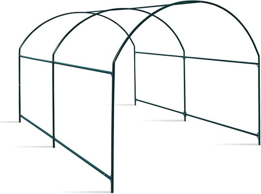 YardGrow Large Garden Support Arch Frame Climbing Plant Arch Arbor for Climbing Plant Roses Vines Birthday Wedding Party Outdoor Decoration Pergola Frame (10x7x6 FT)