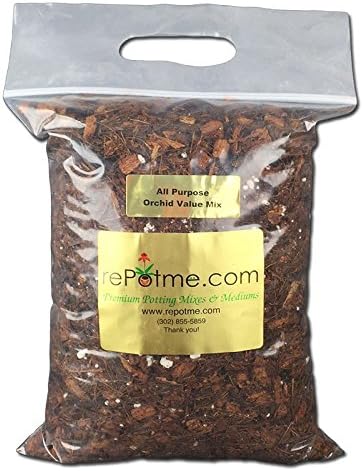 rePotme All Purpose Orchid Mix - Value - (4 Quart Resealable Bag)