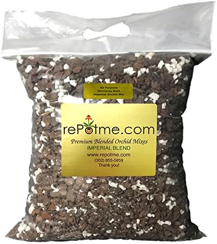 rePotme Orchid Bark - All Purpose Monterey Bark Imperial Orchid Mix (Standard Bag)
