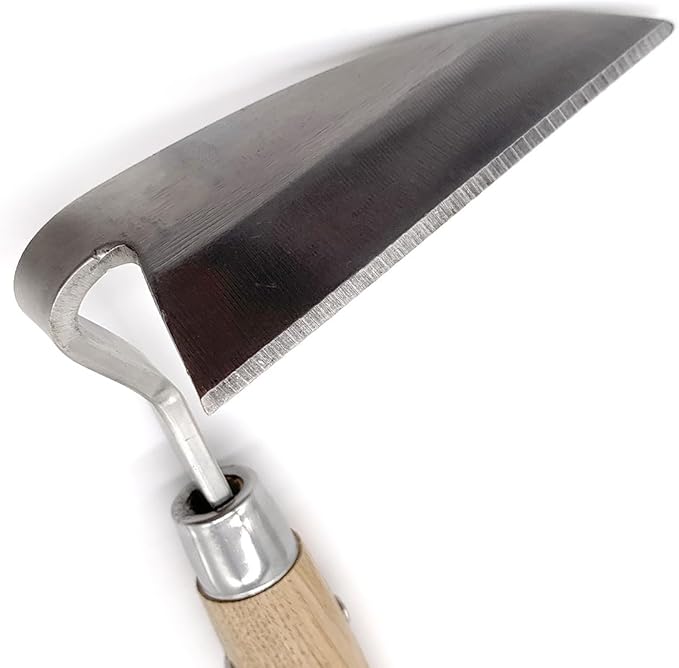 Ferry-Morse Premium Garden Hand Tool Razor Hoe, Hand Hoe Perfect for Weeding and Cultivating