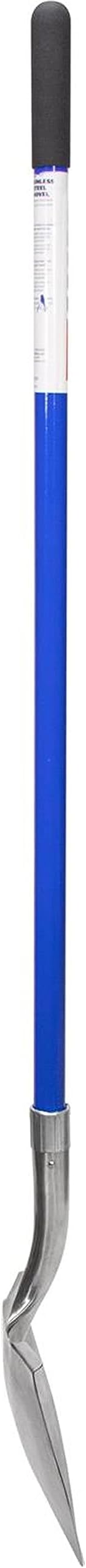 Marshalltown Proscape Stainless Steel Shovels, Round Point Type, Fiberglass Handle, RPSSFB