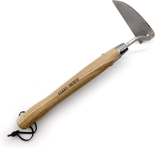 Ferry-Morse Premium Garden Hand Tool Razor Hoe, Hand Hoe Perfect for Weeding and Cultivating