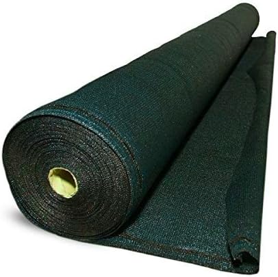 Green Vista Deluxe 6x10 FEET Multi USE NET/Netting 60% Green Shade Cloth and Visual Block for Patios, Gardens, Greenhouses, Ponds and More