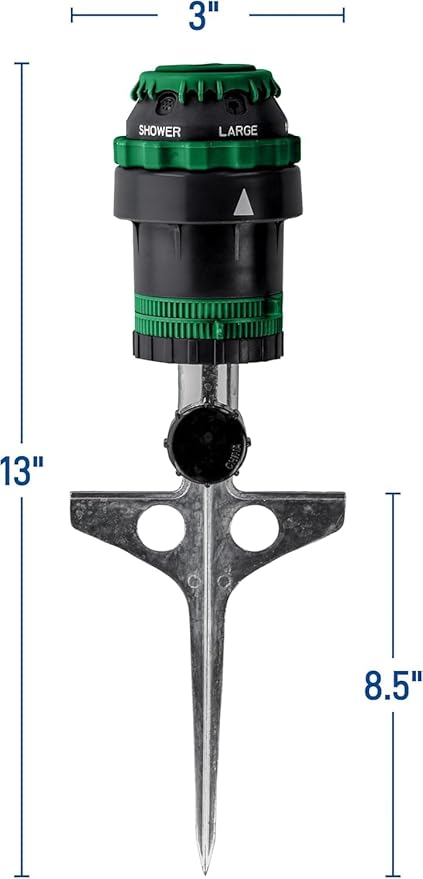 6-Pack H2O-6 Gear Drive Sprinkler - Versatile Gear Drive for Efficient Lawn Watering (6-Pack H2O-6 Gear Drive Sprinkler)