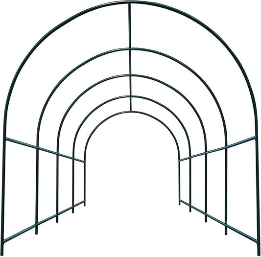 Multi-Size Large Garden Support Arch Frame Climbing Plant Arch Arbor for Flowers/Fruits/Vegetables (13FT x 7FT x 7.2FT)