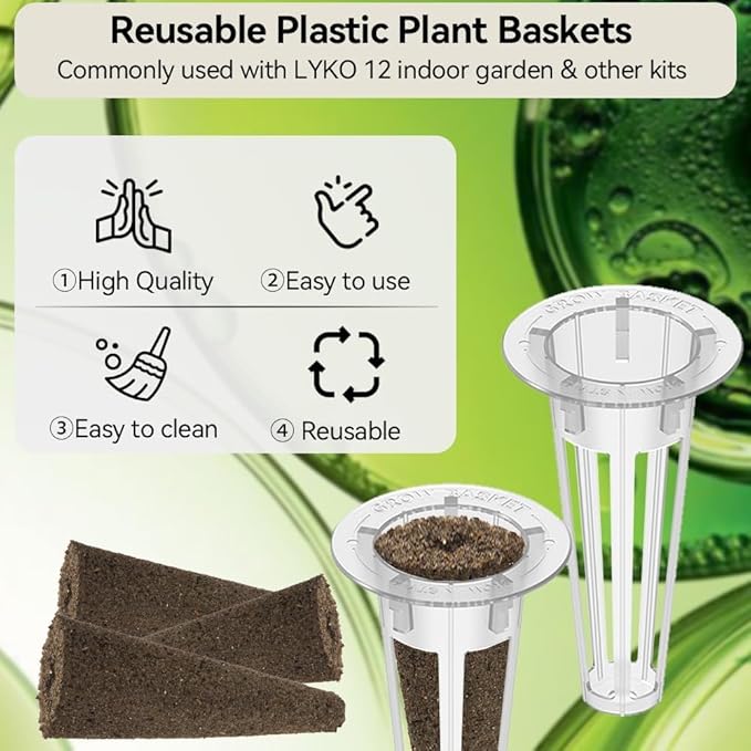 inbloom Fragrant Bouquet Flower Seed Pod Kit for AeroGarden, iDoo, Ahopegarden, GARDENCUBE, 7 Pods (350+ Flower Seeds with Sunflower, Mexican Marigold, Cockscomb, French Marigold, Dahlia)
