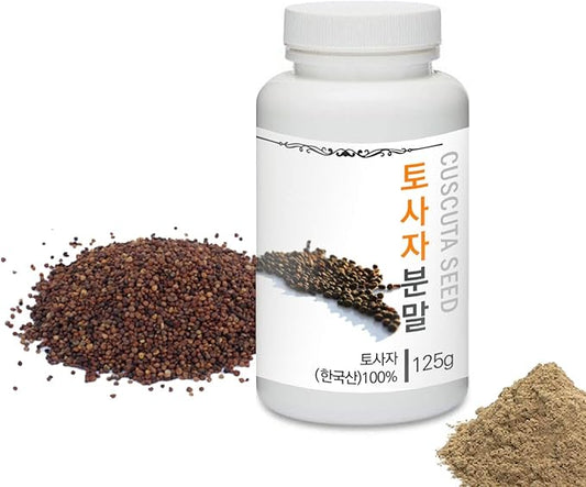 [Medicinal Herbal Powder] Prince Natural Cuscuta Seed Powder/프린스 토사자분말, 4.4oz / 125g (Cuscuta Seed/토사자)