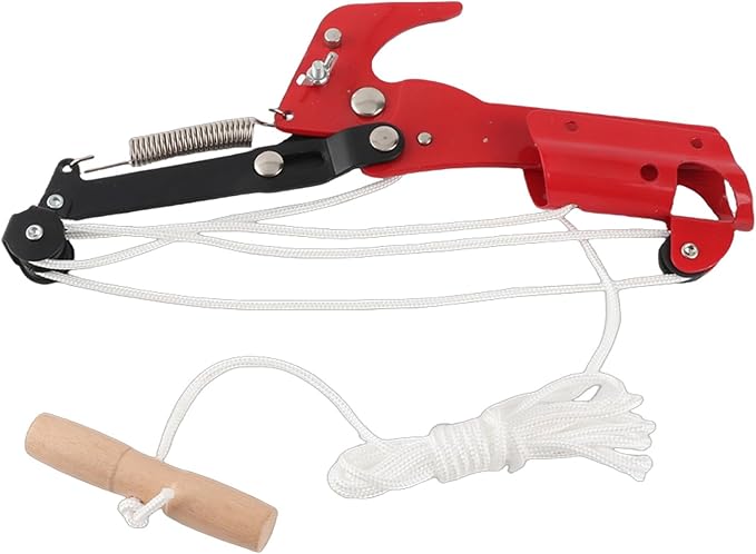 Extendable Tree Pole Pruner, 2 in 1 Outdoor High Branch Scissors Pruning Shears Garden Tools (Scissor + Saw, No Rod) Tree Trimmer
