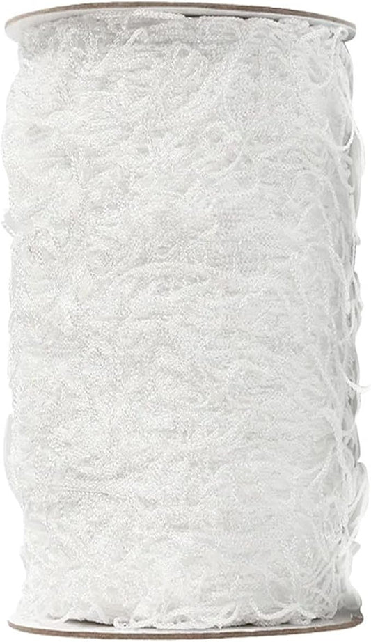 Nylon Trellis Netting Roll 5 x 750 ft, 6 Inch Soft Mesh, Heavy Duty Reinforced Garden Plant Support Mesh for Vertical Growing, Climbing Plants