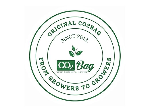 CO2BAG® M for Effective Growth | Improves Taste, Color & Yield | Compact & Maintenance-Free for Indoor Growing and Greenhouses. -2-Pack-