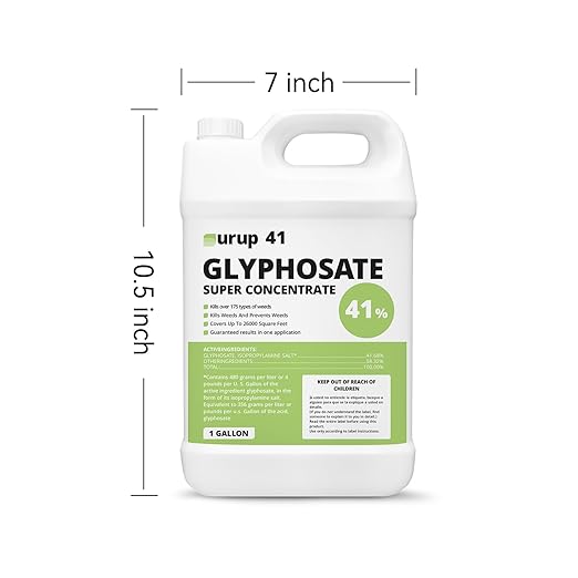 1 Gallon 41% Glyphosate Super Concentrate Weed & Grass Killer