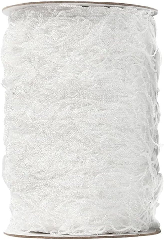 Nylon Trellis Netting Roll 5 x 225 ft, 3.5 Inch Soft Mesh, Heavy Duty Reinforced Garden Plant Support Mesh for Vertical Growing, Climbing Plants