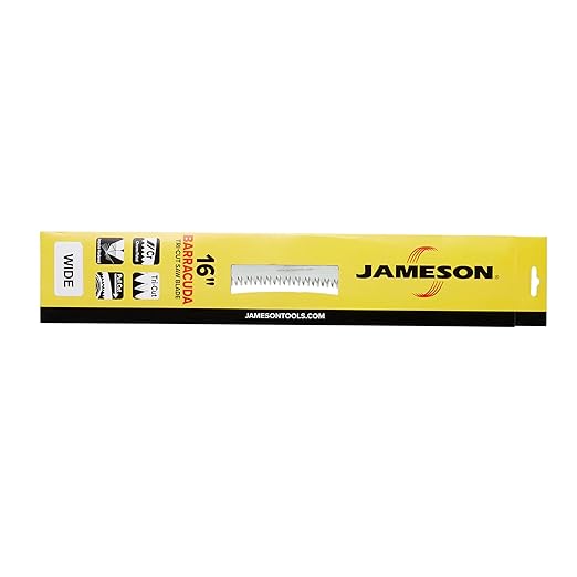Jameson SB-16TE-W Tri-Cut Wide Saw Blade, 16-inch