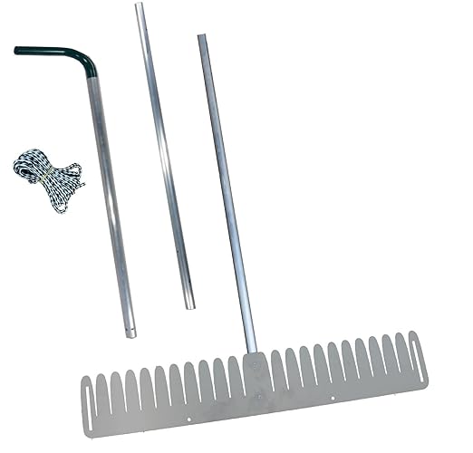 WeedRipper Aquatic Weed Puller for Lake & Pond Sea Weed (15 FT Handle)