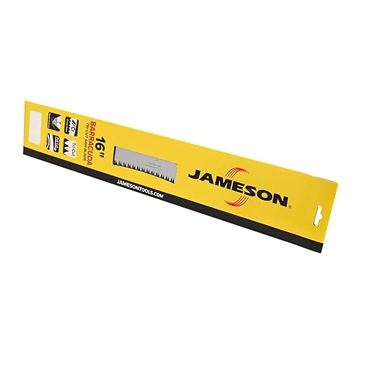 Jameson SB-16TE 16-inch Barracuda Tri-Cut Replacement Blade for Pole and Hand Saws