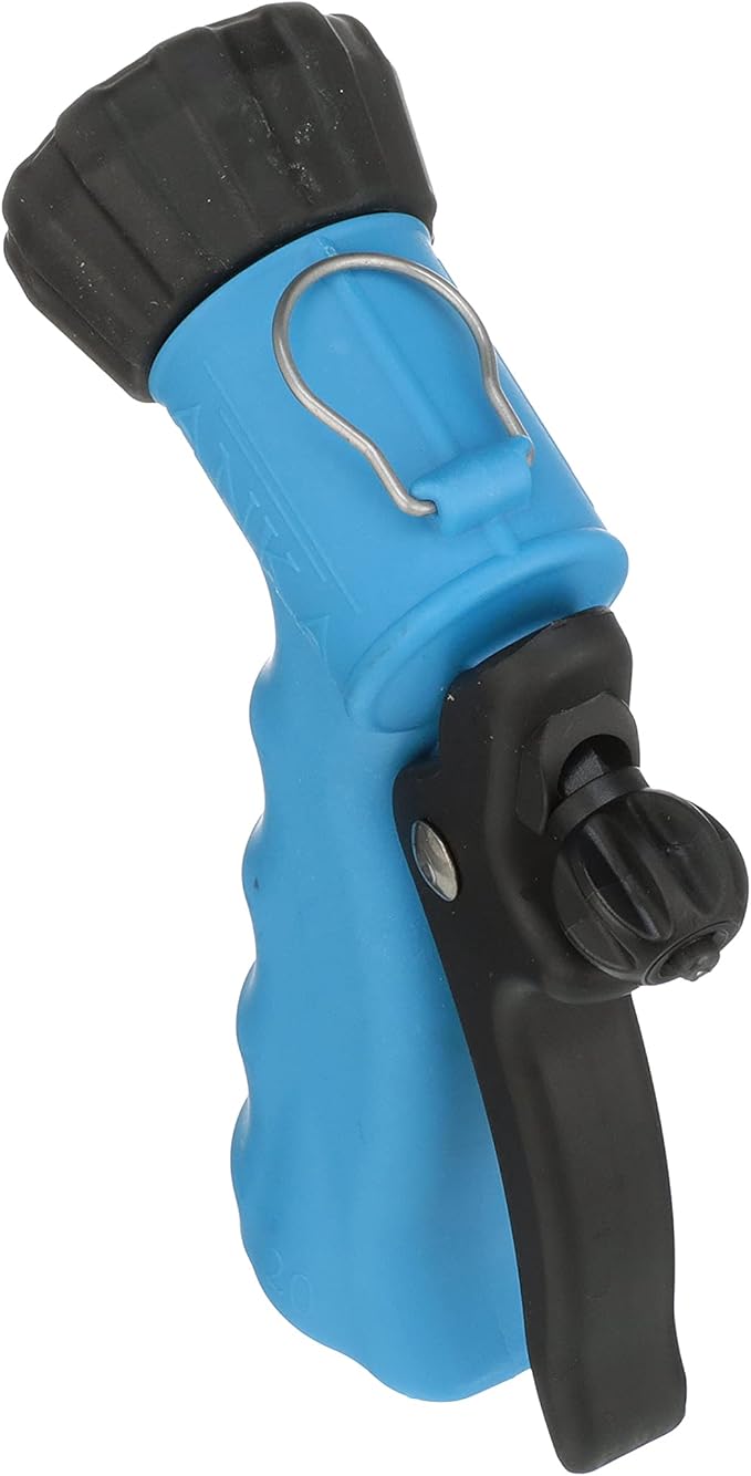Watts ANKA Series 3/4" TUFF TRIGGER Adjustable High-Pressure Full-Flow Cold Water Hose Spray Nozzle Gun, Rubber O-Ring, High Grade Glass Fiber Reinforced Nylon, Industrial, Agricultural, Home