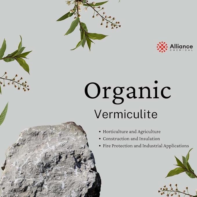 Premium Organic Fine Vermiculite - 10 Cubic Feet, 5-Pack (255 Quarts) - Soil Amendment for Gardens, Essential for Mushroom Cultivation and Potting Succulents
