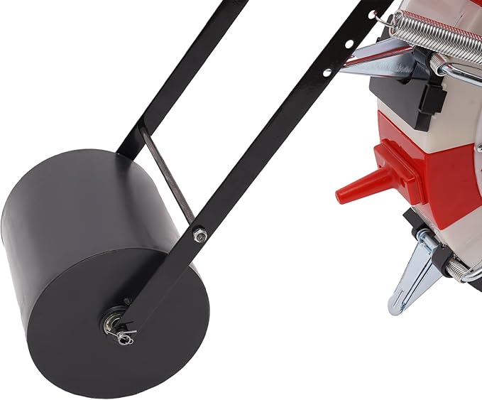 Hand Push Seeder Spreader,Manual Roller Seeder Lawn Garden Spreaders Seed Planter, Multi-Function Corn Planter Seeder Planting Depth 3.5-7.8 Cm Seeder Tool for Soybean Peanut Corn (A Style)