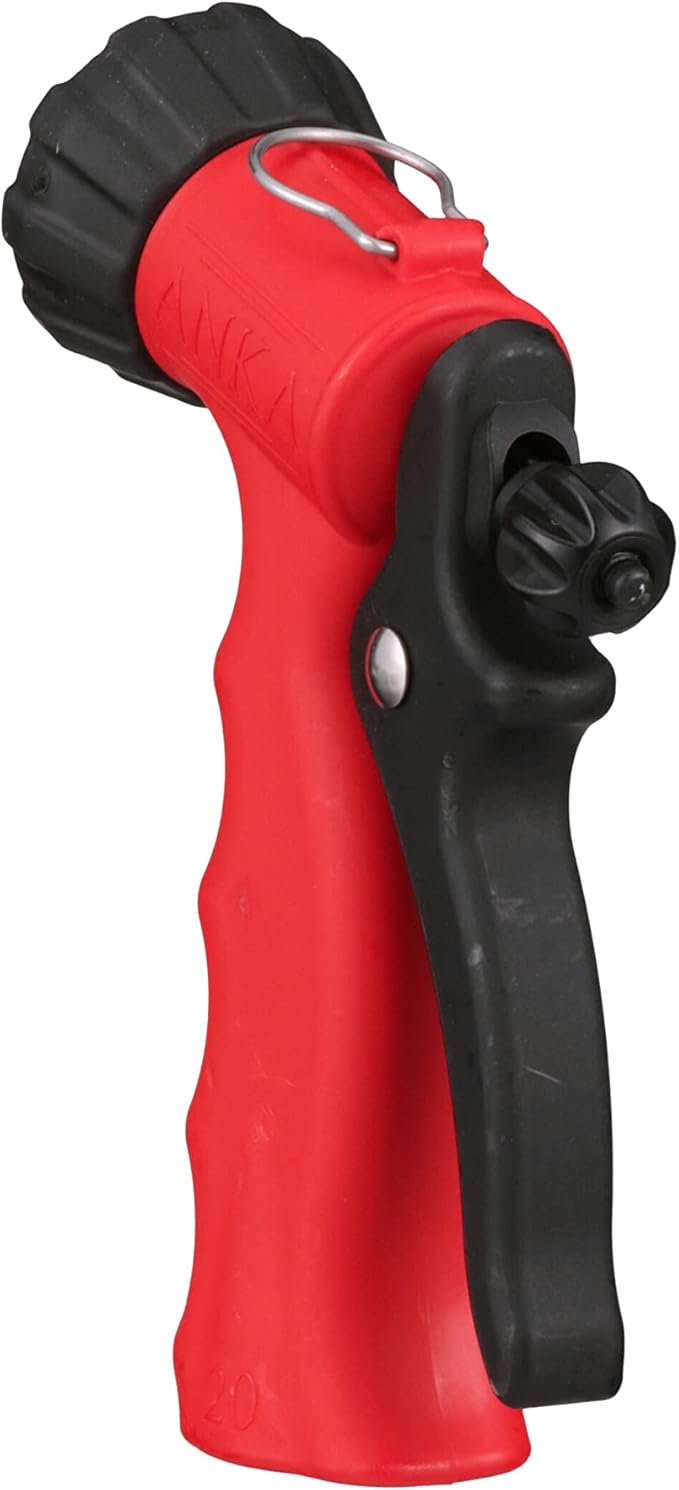 Watts ANKA Series 3/4" TUFF TRIGGER Adjustable High-Pressure Full-Flow Hot Water Hose Spray Nozzle Gun, Rubber O-Ring, High Grade Glass Fiber Reinforced Nylon, Industrial, Agricultural, Home