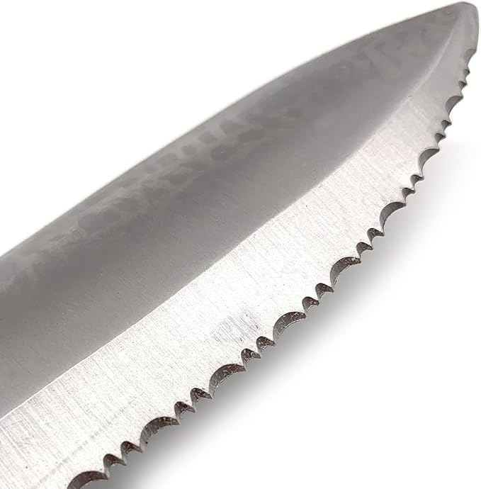 Ferry-Morse Premium Garden Hori Hori Knife & Trowel Combo Hand Tool for Weeding, Planting, Digging, 7" Stainless Steel Blade with Cutting Edge