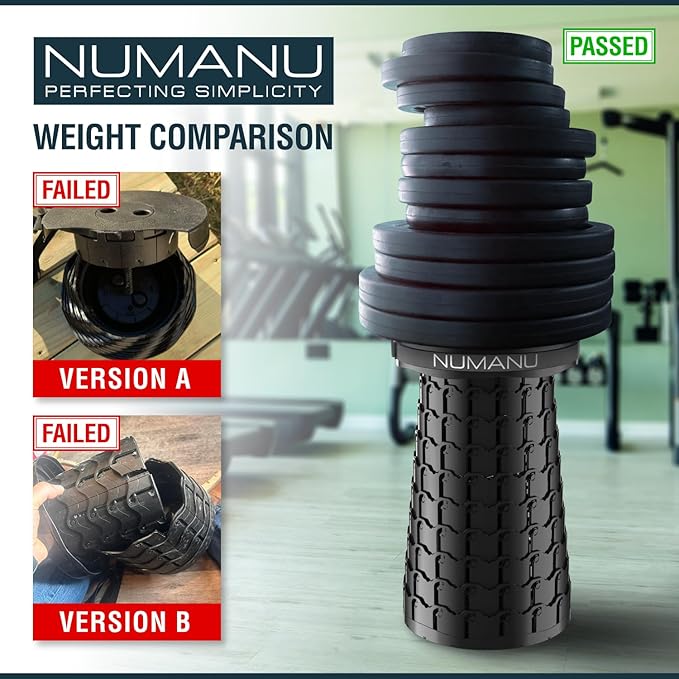 NUMANU 2PACK 2025 Upgraded XXL Collapsible Stool 19.7", 1000lbs Max Weight, Wider & Taller Pop Up Seat, Heavy Duty Portable Retractable Folding Chair or Travel Foot Rest, Gift for Camping & Outdoors