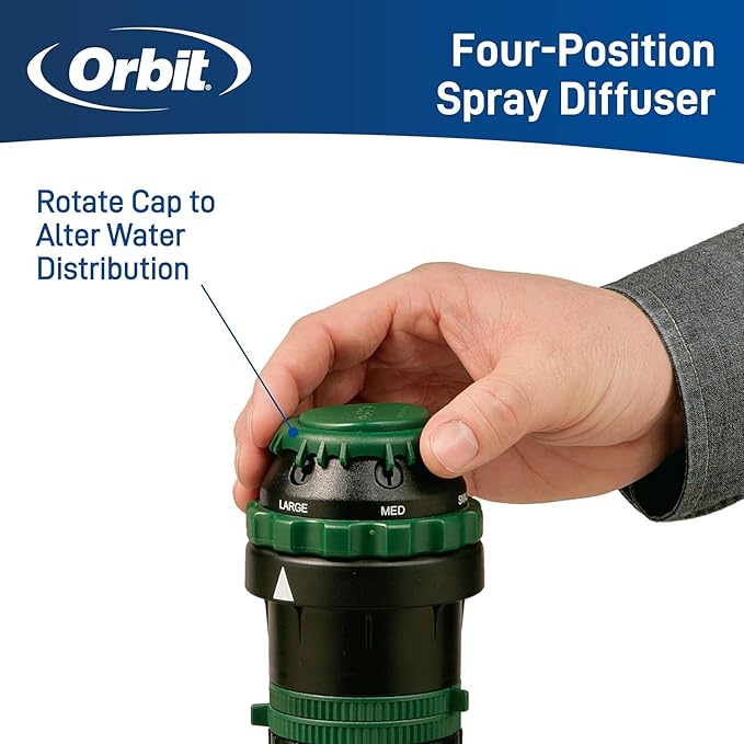 6-Pack H2O-6 Gear Drive Sprinkler - Versatile Gear Drive for Efficient Lawn Watering (6-Pack H2O-6 Gear Drive Sprinkler)