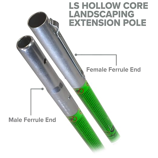 Jameson LS-6PKG-5 LS-Series Double Pulley Tree Pruner and Pole Saw Kit with Two 6-Foot Fiberglass Poles