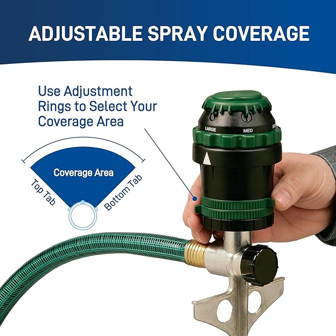 6-Pack H2O-6 Gear Drive Sprinkler - Versatile Gear Drive for Efficient Lawn Watering (6-Pack H2O-6 Gear Drive Sprinkler)