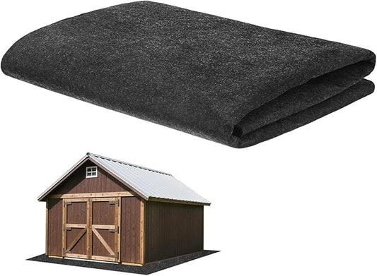 3MM Thickened Outdoor Storage Shed Mat, 5 x 3 FT Garage Floor Mats with Reusable, Washable, Non Slip, Durable for Protects Garage Floors/Driveways/Entrance Doors/Deck [Gray]