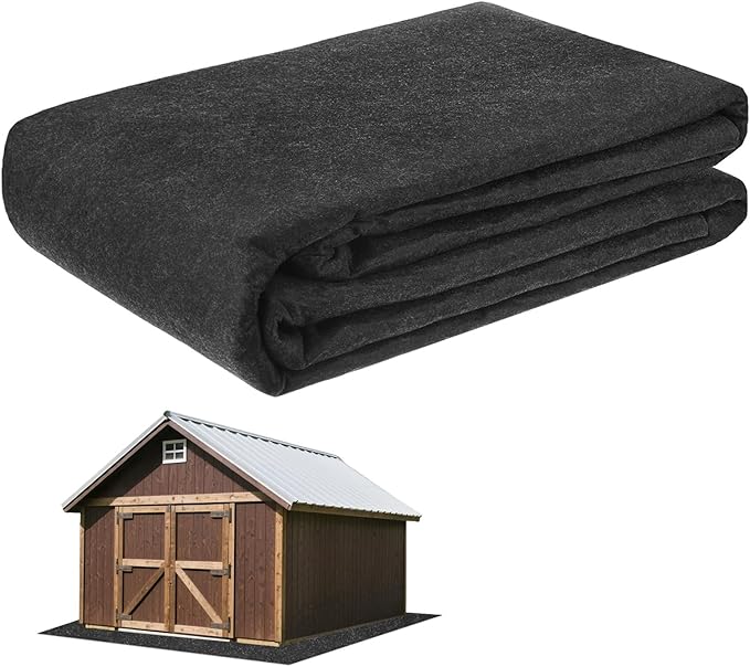 3MM Thickened Outdoor Storage Shed Mat, 18 x 2.6 FT Garage Floor Mats with Reusable, Washable, Non Slip, Durable for Protects Garage Floors/Driveways/Entrance Doors/Deck [Gray]